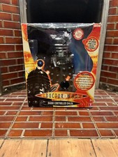 Doctor Dr Who Radio Remote Controlled Black Dalek 12” Figure in box 