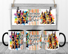 German Shepherd Rules Dog Tea