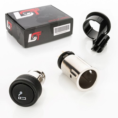 Cigarette lighter socket black