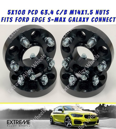 Alloy wheel spacers 25mm - wheel, for
