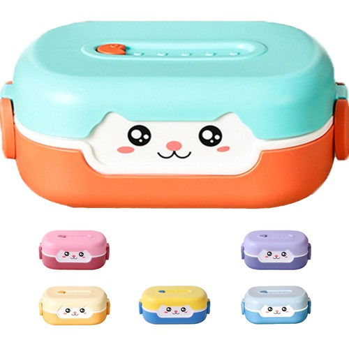 Cute bento box with - bento,