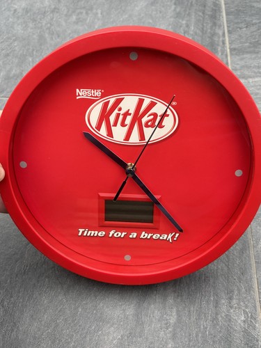 Vintage nestle kit kat - kat, red
