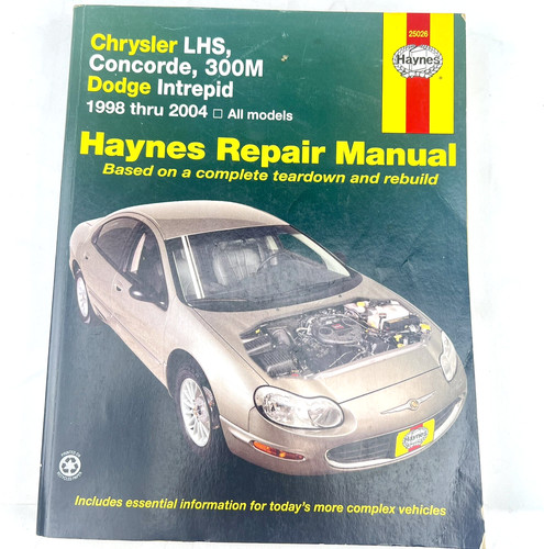 Haynes 25026 chrysler lhs - chrysler,