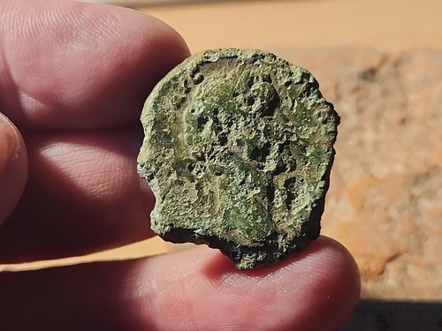 Roman bronze coin sestertius - roman, coin/sestertius
