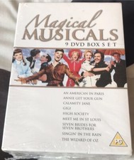 MAGICAL MUSICALS DVD OOP RARE WIZARD OF OZ HOWARD KEEL GENE KELLY BRIDES NEW