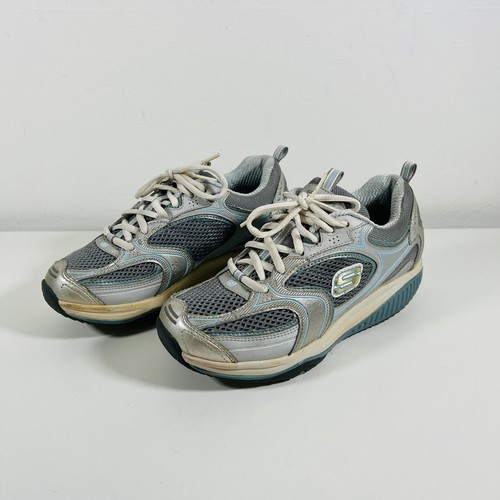 Skechers shape ups - light, blue