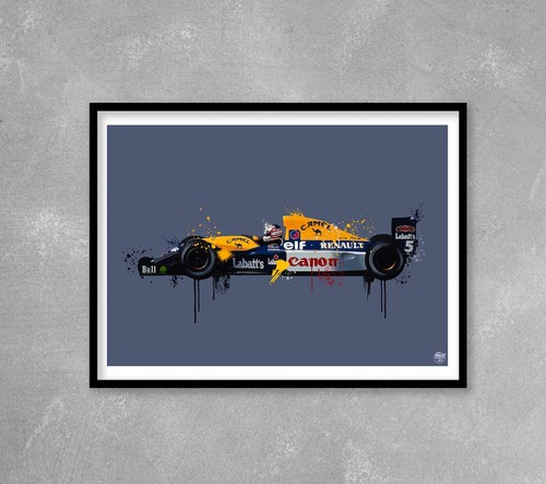 Nigel mansell 1992 williams - williams, f1