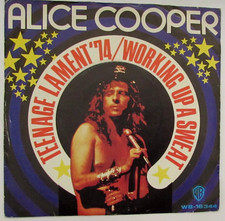 ALICE COOPER.   Teenage Lament 7" single P/S  Holland