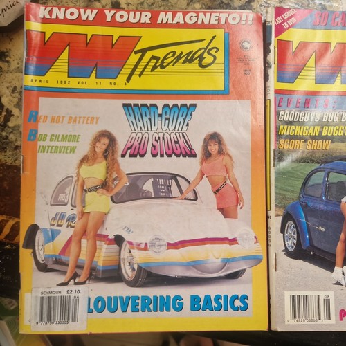 Trends magazine bundle 1992 - vw,