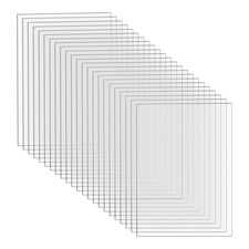 50x A6 Clear Acrylic Sheets