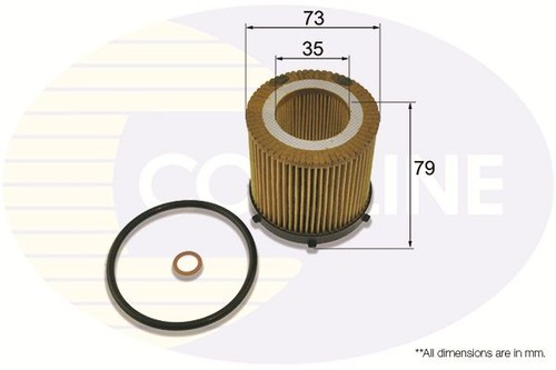 Oil filter 73mm - 73mm, outer