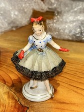 Vintage Ceramic Lady dancing