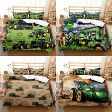 Kids The tractor Print Quilt