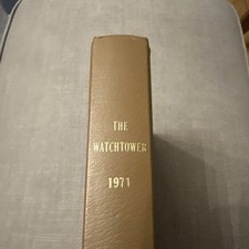 The watchtower 1971 Bound