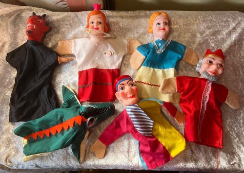 Vintage punch judy hand - &,