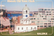 Picture Postcard; Halifax Citadel, the Old Town Clock
