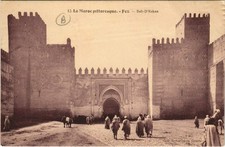 CPA MOROCCO FEZ - Bab D'Kaken