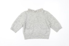 Zara Women Grey Jumper, Size
