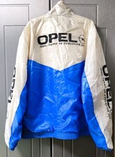 Vintage 80's  Opel Rally Team Satin Racing Bomber Jacket Size XL/ 2XL. Rare