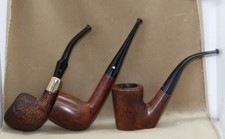 3 English Pipes (1960s-70s): (DUNCAN Charter + KAYWOODIE + Dr. PLUMB) *N. MINT*