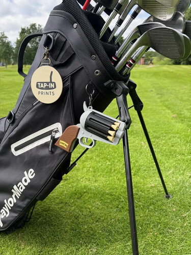Golf tee holder sharpshooter - golf,