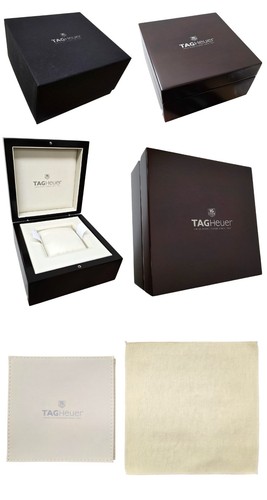 Tag heuer lacquered wooden box - tag,