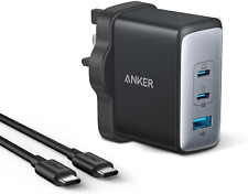 USB C Plug, Anker 100W USB C Charger, 736 Charger (Nano II 100W), 3-Port Fast Co