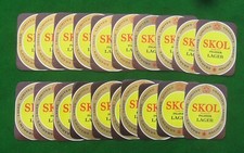 Lot of 20 Vintage Unused Skol