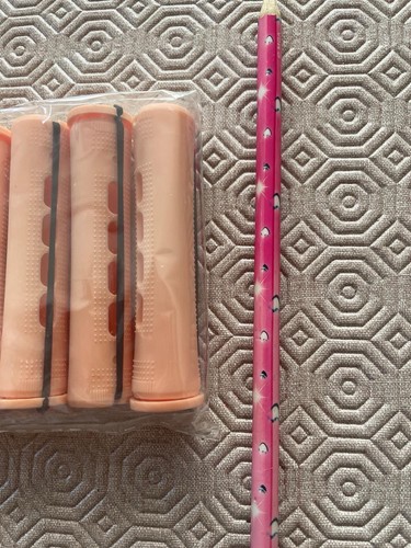Perm rods and hair - perm,