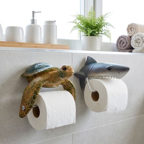 Creative toilet roll storage - roll,