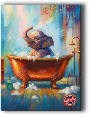 Wooden Framed Canvas Wall Art
