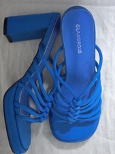 A glamorous turquoise blue