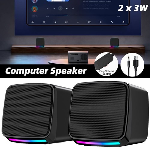 2pcs computer speaker - 2pcs,