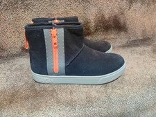 Ugg Adler Navy leather Kids Boys Girls Boots UK 2 eu 35, Brand new #266