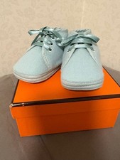 HERMES Mint Green First Shoes