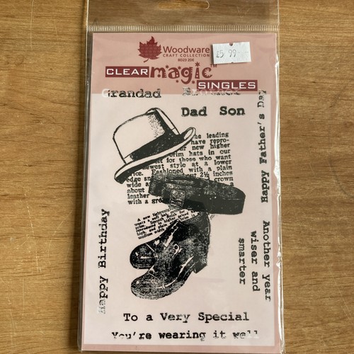 Woodware clear stamps set - woodware,