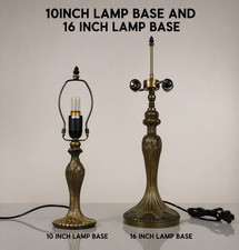 10" & 16" Tiffany Table Lamp