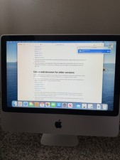 Apple iMac 20" Early 2009