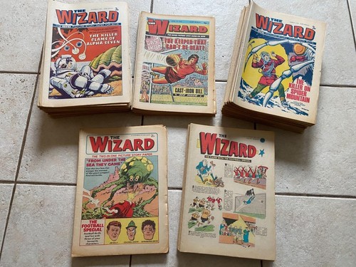111 vintage wizard - vintage, comics
