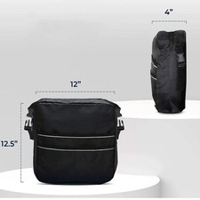 Ample Storage Black Backpack
