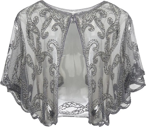 Babeyond women 1920s shawl - 1920s,