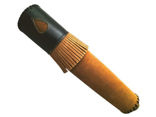 Archery quiver suede back side - archery,