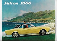 1966 Ford (U.S.) Falcon car brochure: Falcon & Futura sedans, coupes & wagons
