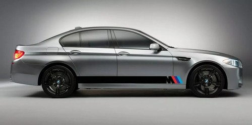 Bmw side stripes graphics - bmw,