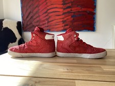 SUPRA high top skate shoes