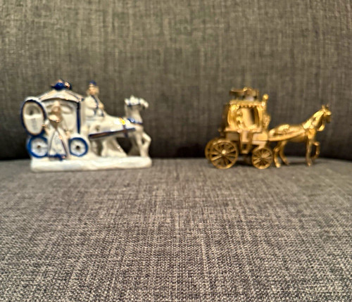 Miniature horse drawn - 2x, horse-drawn