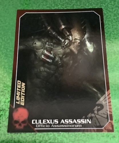 Limited edition tcg card 40k - limited,