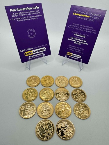 Full sovereign various years - sovereign,
