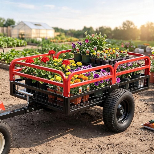 Garden cart dump - garden,