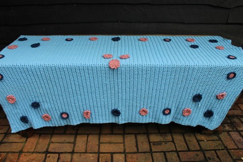 Vintage handmade crochet baby - handmade,